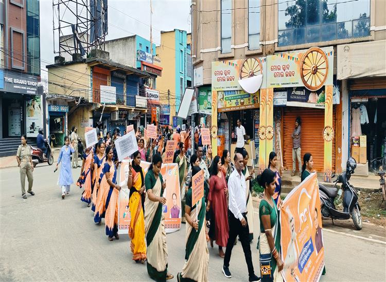 Odishakhabar:Padayatra-of-subhadra-yojana